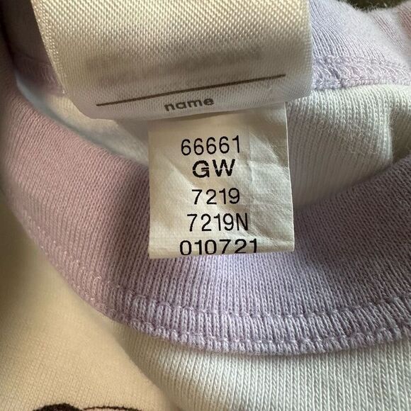 Hanna Andersson size 6-7 Frozen Elsa Short John Pajamas Purple - Picture 7 of 8